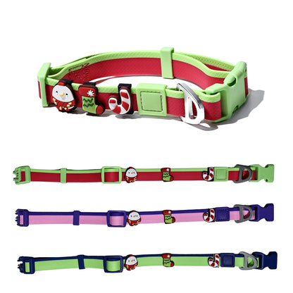 The New Dual-Color Embossed Pet Leash Set