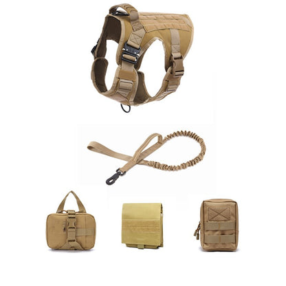 Tactical Dog Clothes Quick Disassembly Dog Vest Outdoor Pet Training Clothes