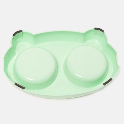 Dog Bowls Double Dog Water And Food Bowls Stainless Steel