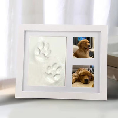 Pet Hand And Foot Print Photo Frame Cat Paw Print Footprint