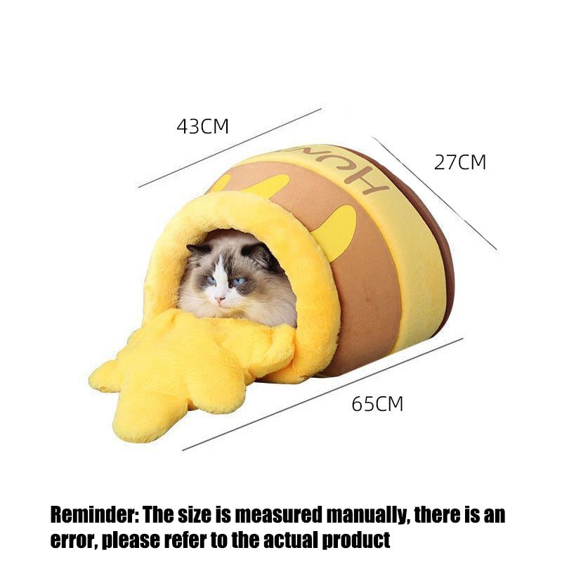 Honey Pot Cat Bed Comfortable Memory Foam Pet Furniture