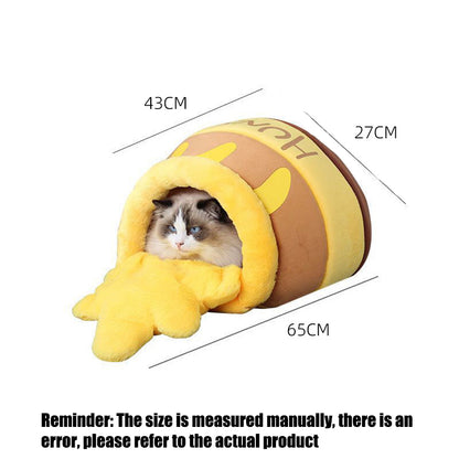Honey Pot Cat Bed Comfortable Memory Foam Pet Furniture