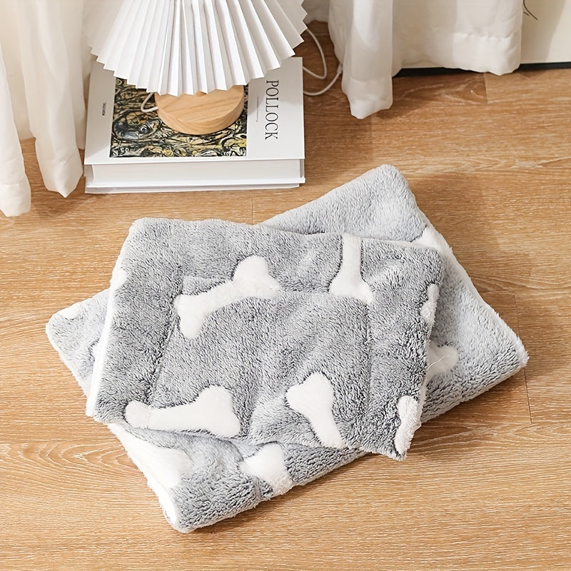 Self-Warming Cat Bed Mat Washable Dog Bed Crate