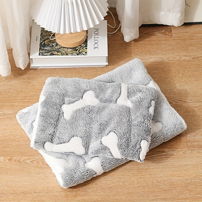 Self-Warming Cat Bed Mat Washable Dog Bed Crate