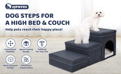 Foldable Dog Stairs Dog Breed Ramp
