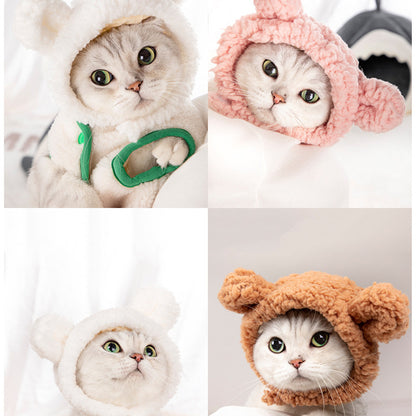 Cat Bear Fashion Dress Up Hat