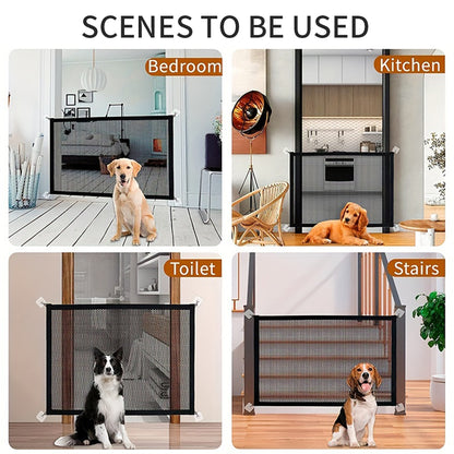 Pet Fence Foldable Isolation Net Dog Safety Protection Fence
