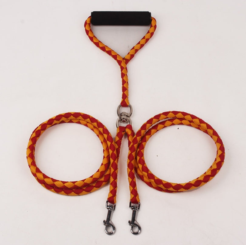 Pet Hand-knitted Traction Wear-resistant Dog Leash