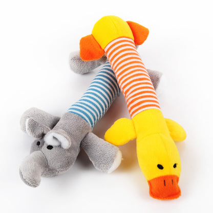 Four-legged Long Elephant Pet Plush Toy