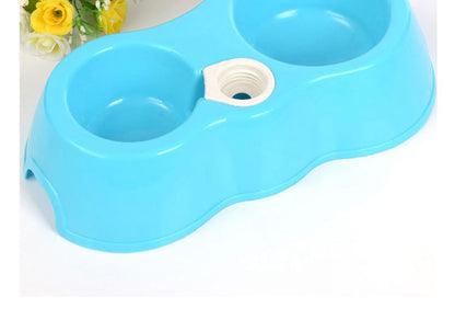 Round  Shatter-Resistant Bite Resistant Dog Bowl