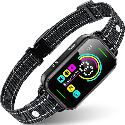 New Color Screen Bark Stopper Smart Dog Trainer Charging