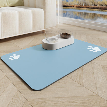 Pet Feeding Mat Dogs And Cats Placemat Quick-drying