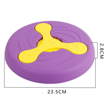 Pet Throwing Training Drop Resistant Bite Resistant UFO Toy