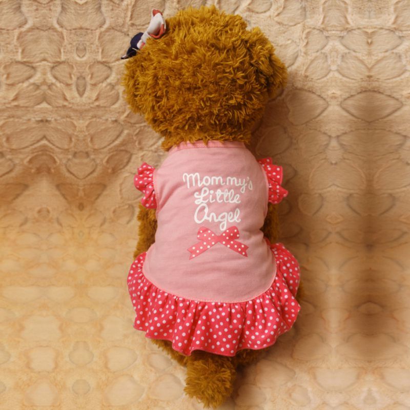 Small Dog Summer Dresses Vest Top Clothes Puppy Pet Dress