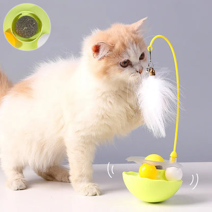 Cat Interactive Toy Funny Tumbler Toy Kitten Exercise Catching