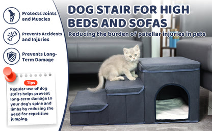 Foldable Dog Stairs Dog Breed Ramp
