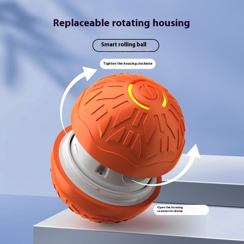 Pets Electric Jumping Ball Automatic Dog-teasing Luminous Pet