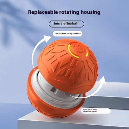 Pets Electric Jumping Ball Automatic Dog-teasing Luminous Pet