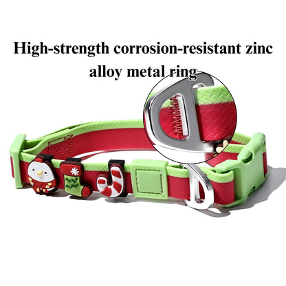 The New Dual-Color Embossed Pet Leash Set