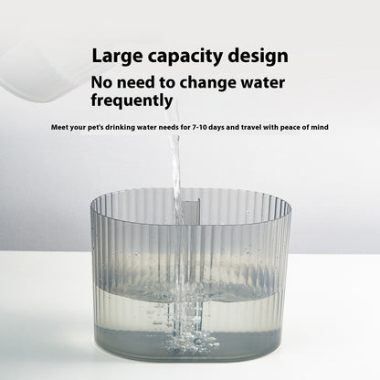 Pets Water Dispenser Intelligent Automatic Loop Filtering