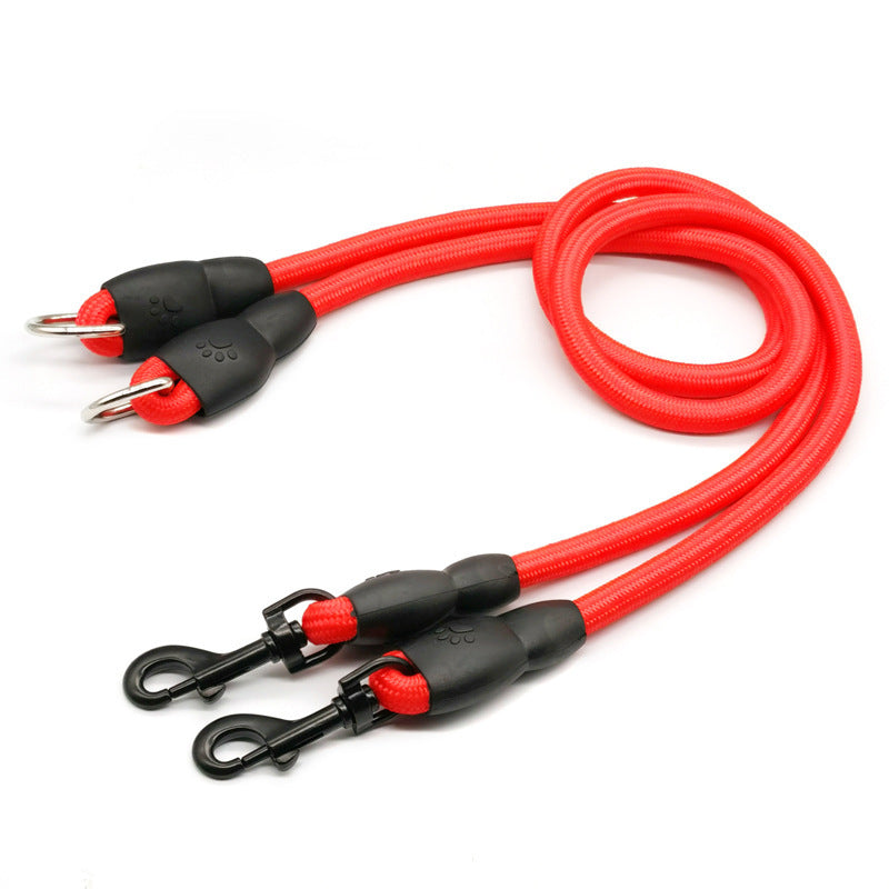 Large, Medium And Small Dogs Removable Two Traction Rope