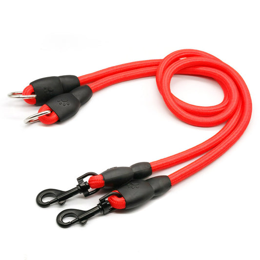 Large, Medium And Small Dogs Removable Two Traction Rope