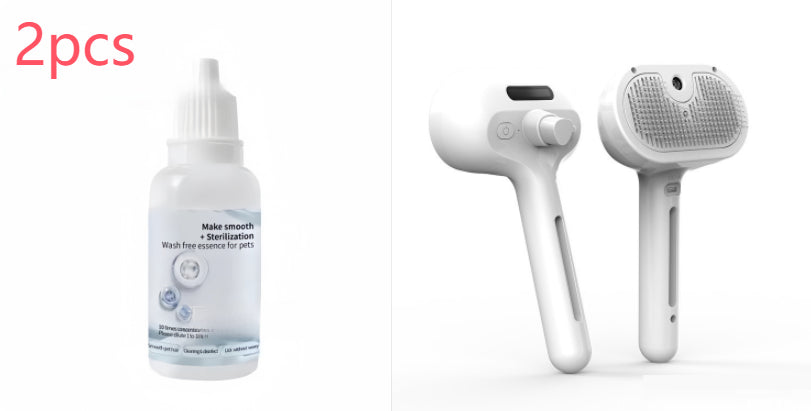 Pets Spray Hair Comb Pet Hair Remover Cleaning Brush Grooming