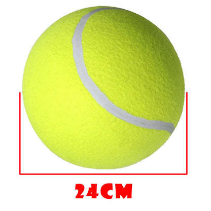 Tennis Pet Toy Inflatable Training Rubber Big Ball