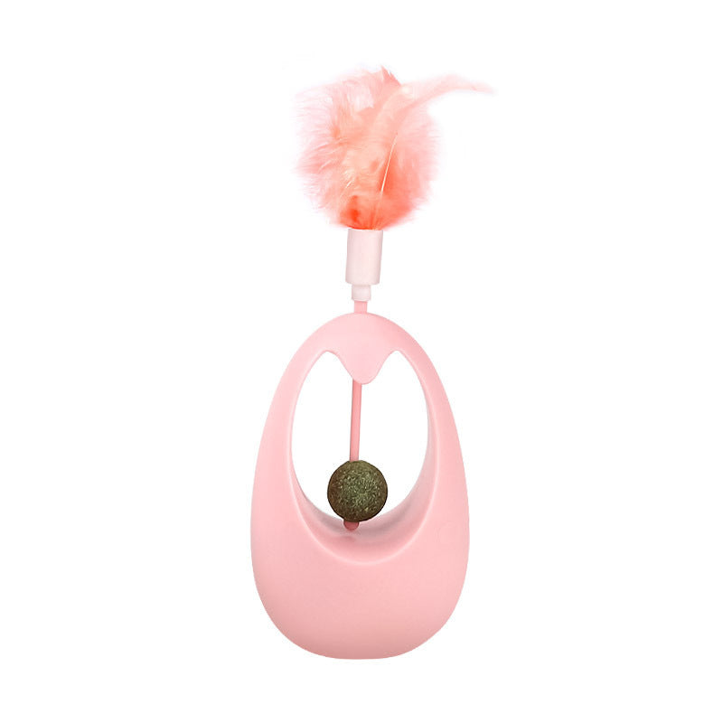 Catnip Ball Tumbler Pet Teaser Molar Pet Toy