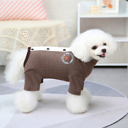 Winter Teddy Small Dog Pet Clothes