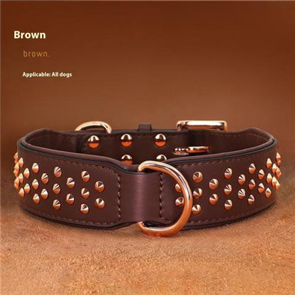 Dog Rivet Collar Anti-bite