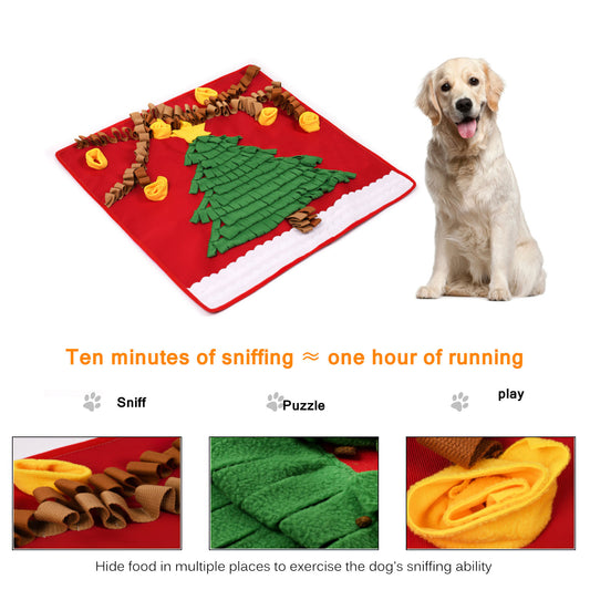 Washable Pet Dog Snuffle Mat Nose Smell Training Sniffing Pad