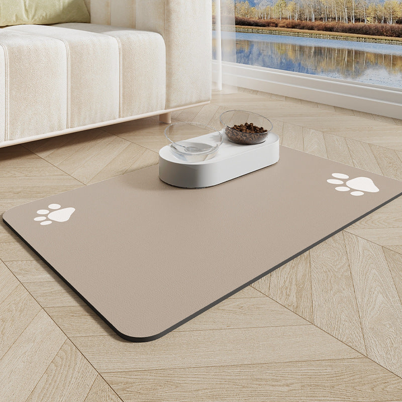 Pet Feeding Mat Dogs And Cats Placemat Quick-drying
