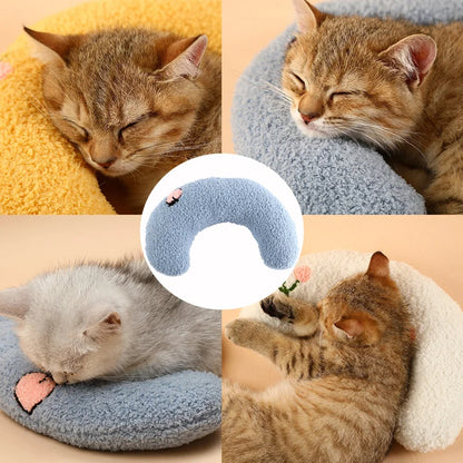 Little Pillow For Cats Fashion Neck Protector Deep Sleep