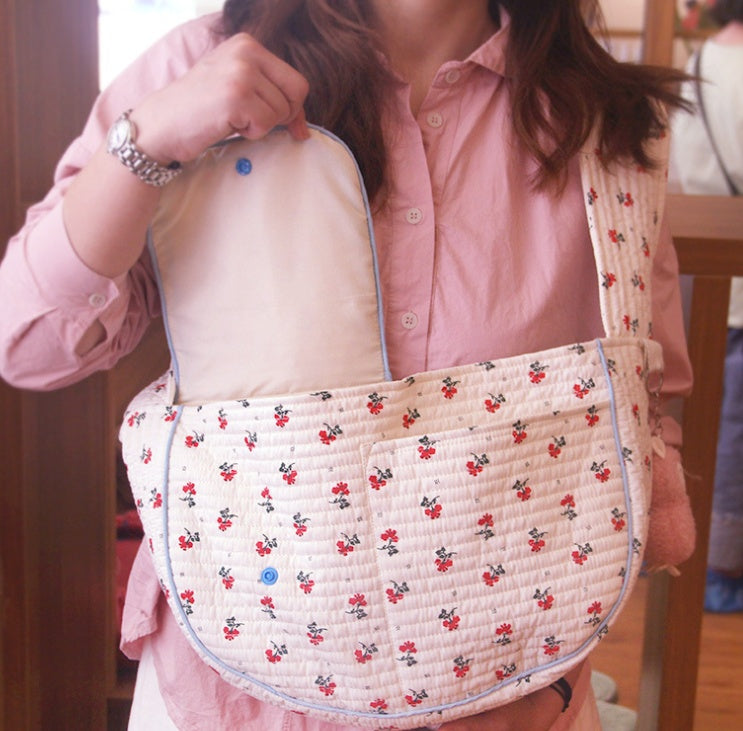 Pet Backpack Cat Bag Cotton Out