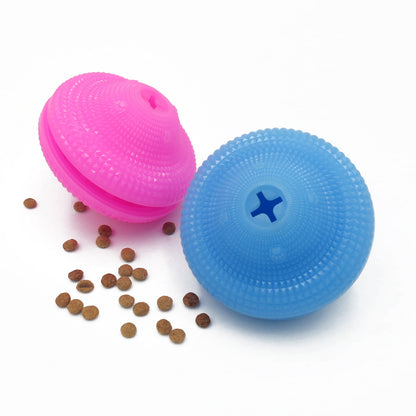 Pet Toy Ball Bite Molar Training Dog Bite Resistance Food Dropping Ball