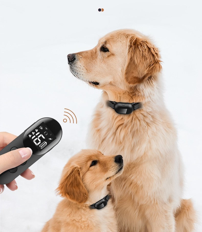 Pet Training Simple Remote Control Dog Trainer Bark Stopper