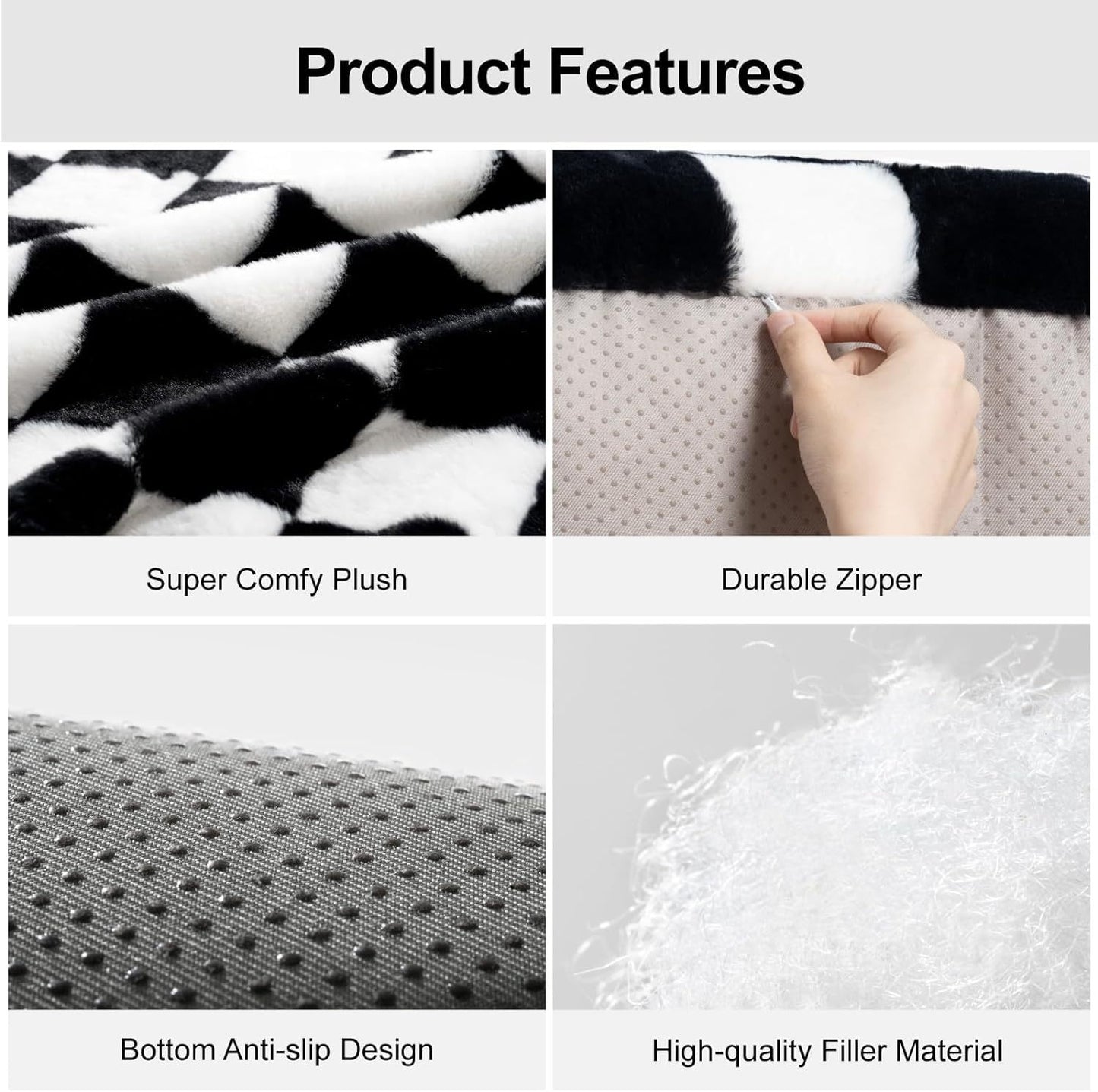 Fluffy Cat Couch  Washable Pet Couch Bed