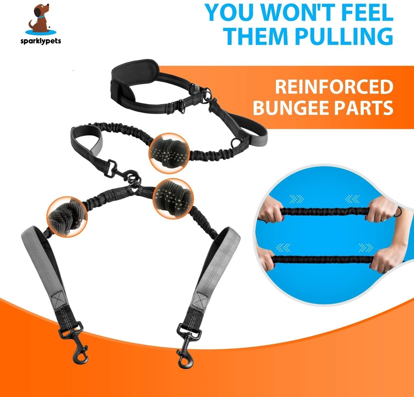 Pet Supplies Fitness Sports Running Hand Holding Rope