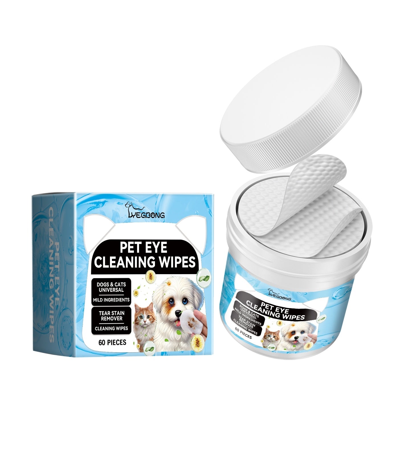 Pet Eye Cleaning Wipes