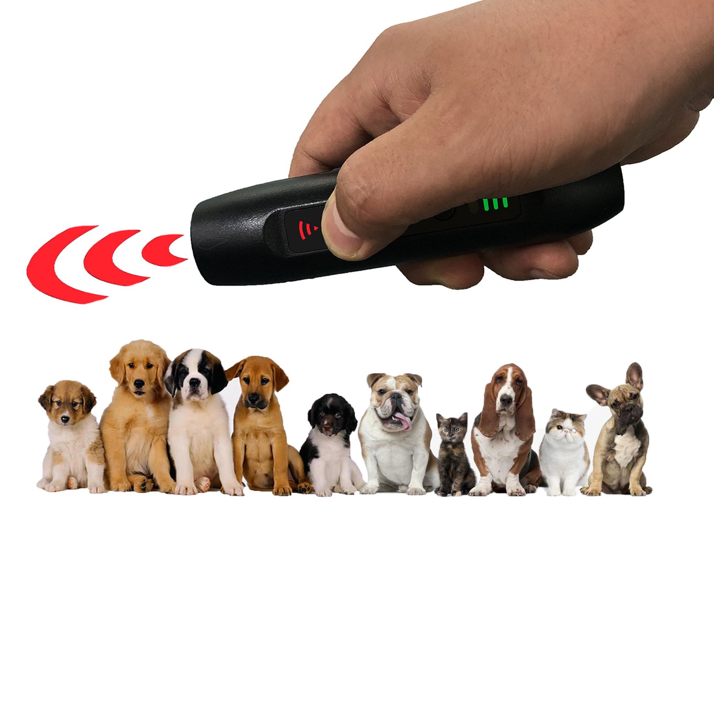Ultrasonic Dog Repeller Anti-barking And Anti-dog Flashlight