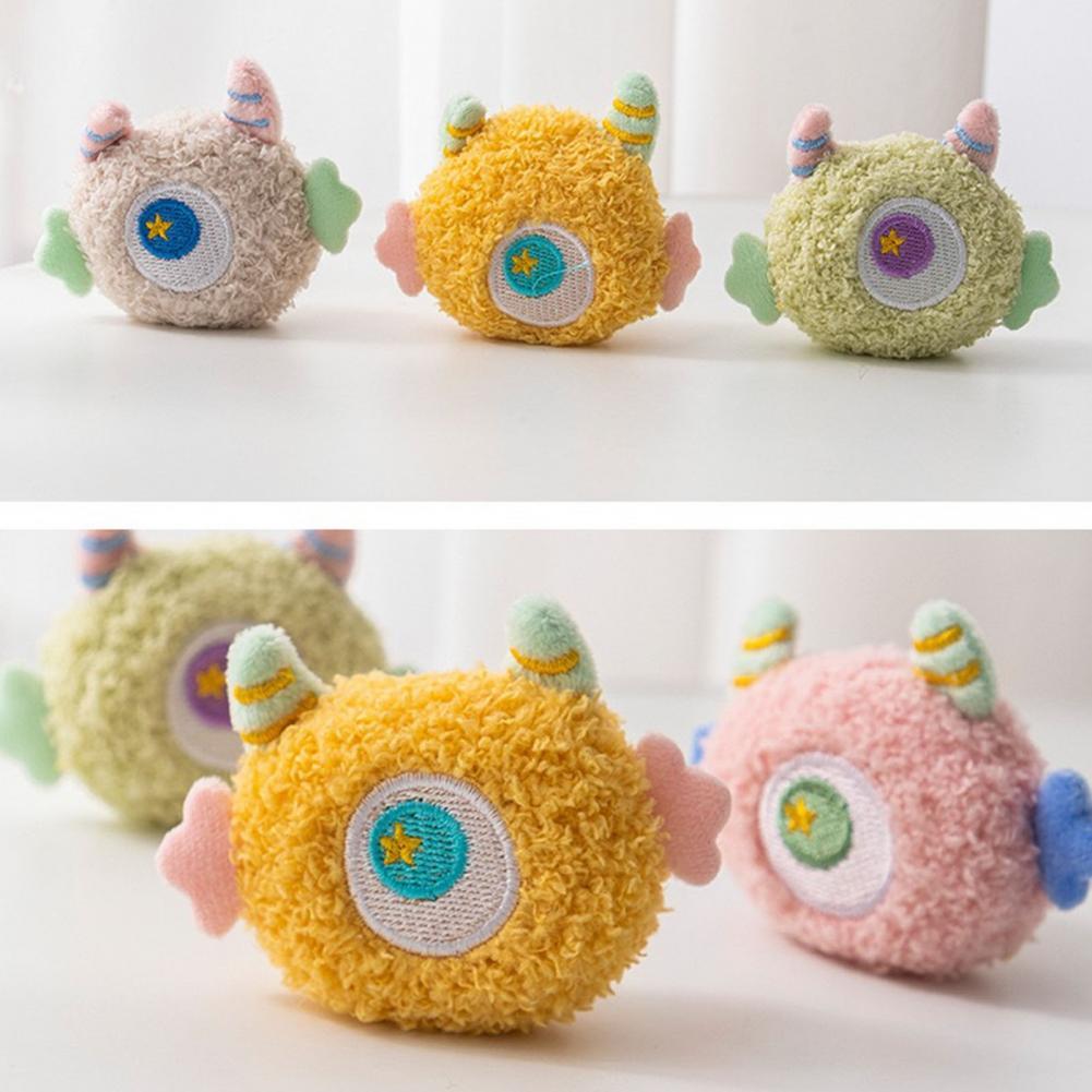 Sounding Dog Toy Cartoon Shape Padded Soft Pet Chew Toy