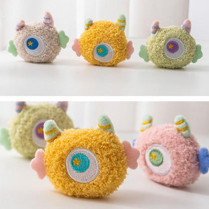 Sounding Dog Toy Cartoon Shape Padded Soft Pet Chew Toy