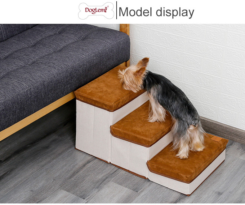 Pet Stairs For Couch And High Beds Folding Steps