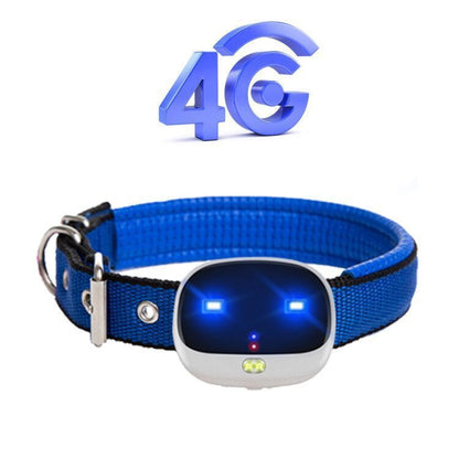 4G Pet Locator Collar LED Night Vision App Motion Monitoring