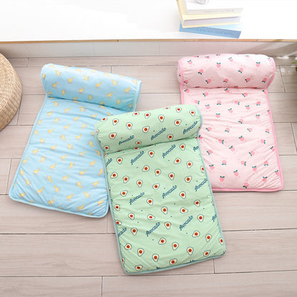 Cool Dog Mat Summer Pet Blanket Cooling Breathable Cat Bed