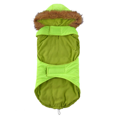 Pet clothes winter clothes big dog clothes night reflective