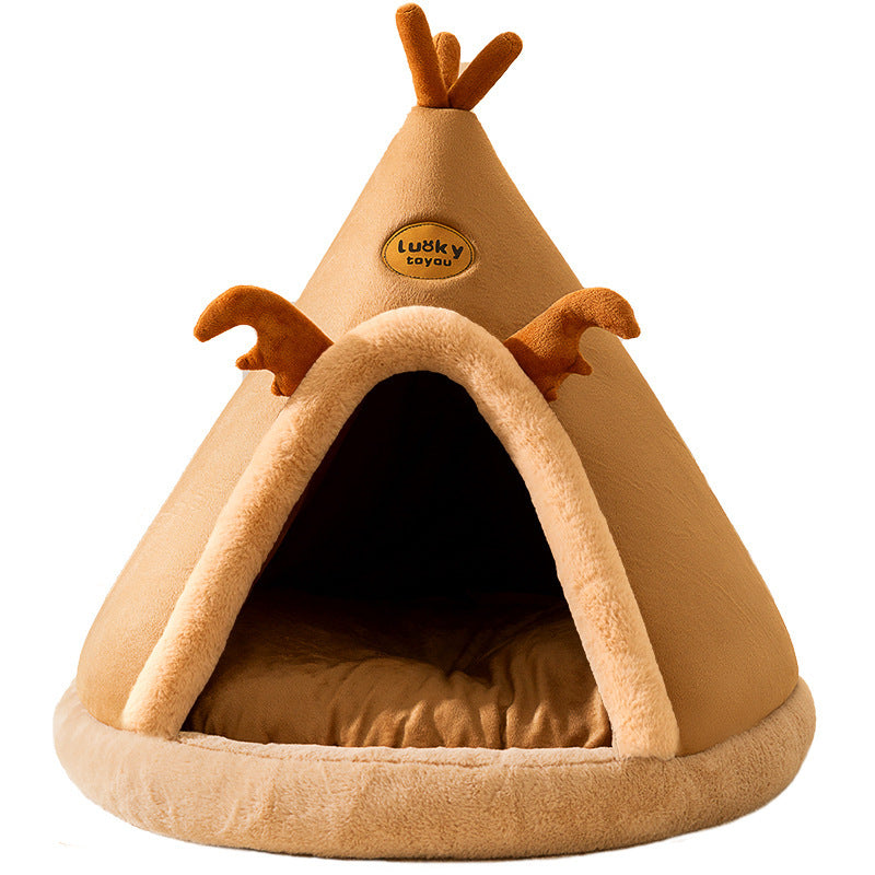 Christmas Autumn And Winter Dog Elk Tent Mongolian Bag Kennel