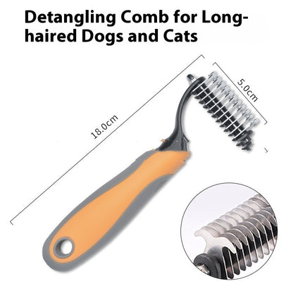 Pets Fur Knot Cutter Dog Grooming Shedding Tools