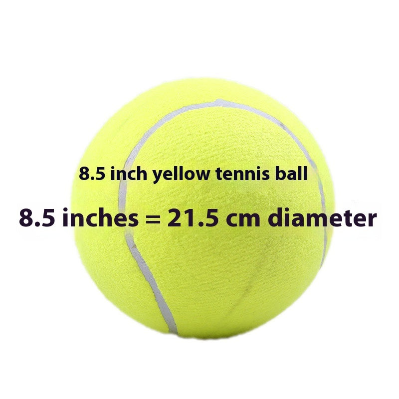 Tennis Pet Toy Inflatable Training Rubber Big Ball